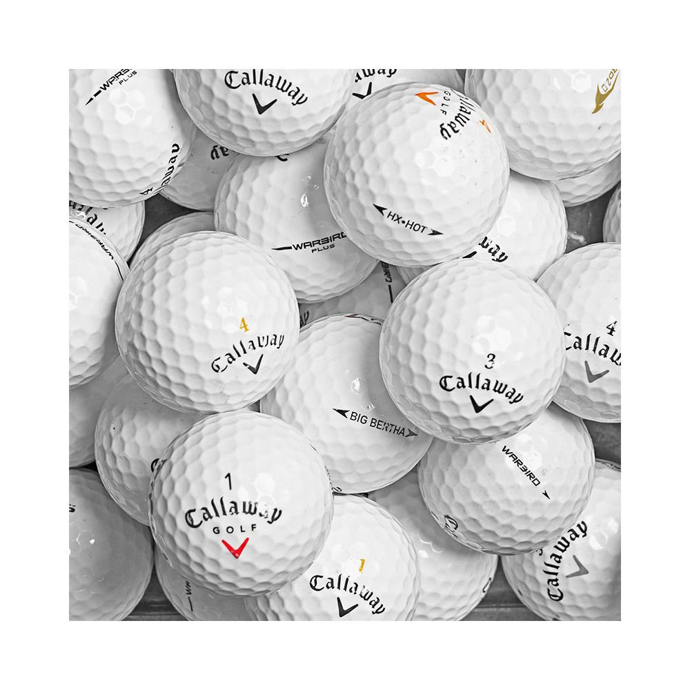 Søbolde Callaway mix Brugte golfbolde af høj kvalitet. Billige golfbolde til salg hos GolfBoldBanken