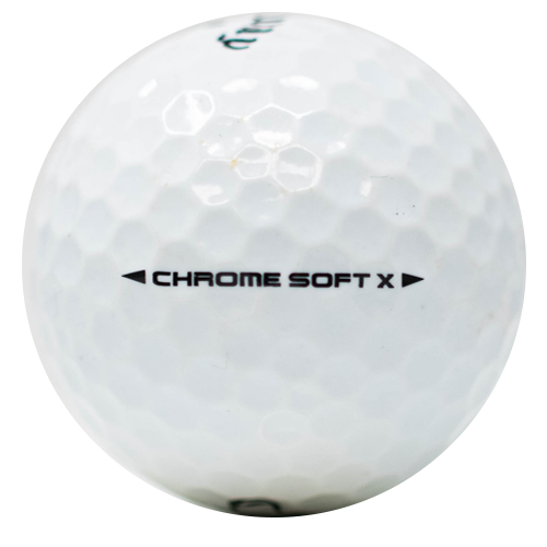 Brugt Callaway Chrome Soft X golfbold. billige golfbolde tilgængeligt hos GolfBoldBanken