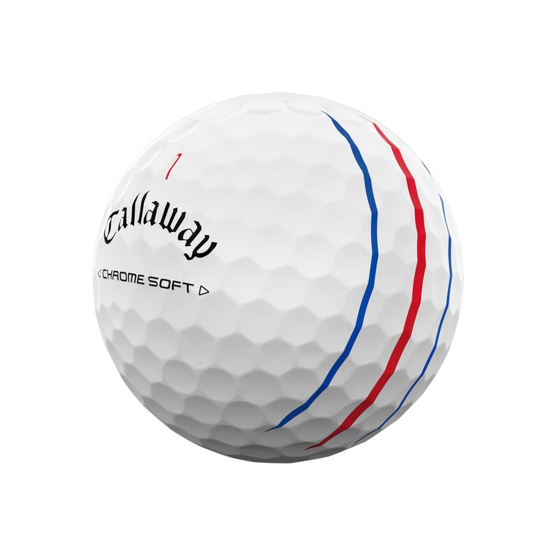 Søbold Callaway Chrome Soft Triple Track brugte golfbolde. Billig Golfbold sælges fra GolfBoldBanken.