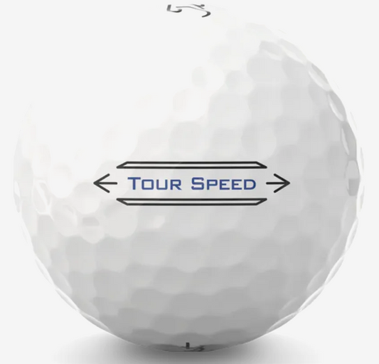 Søbold Titleist Tour Speed, billig golfbold i høj kvalitet og god stand til amatører og professionelle golfspillere