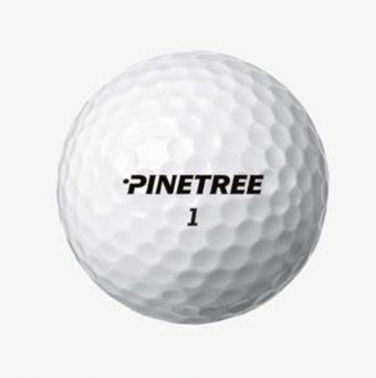 Søbolde Pinetree TQD Genbrugte Golfbolde. Billige golfbolde hos golfboldbanken til golfspillere