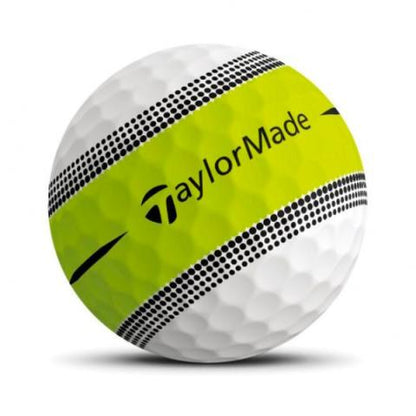 genbrugt Taylormade Tour Stripe. billig golfbold fra GolfBoldBanken