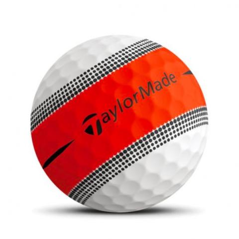 Søbold Taylormade Response stripe. billig golfbold fra GolfBoldBanken