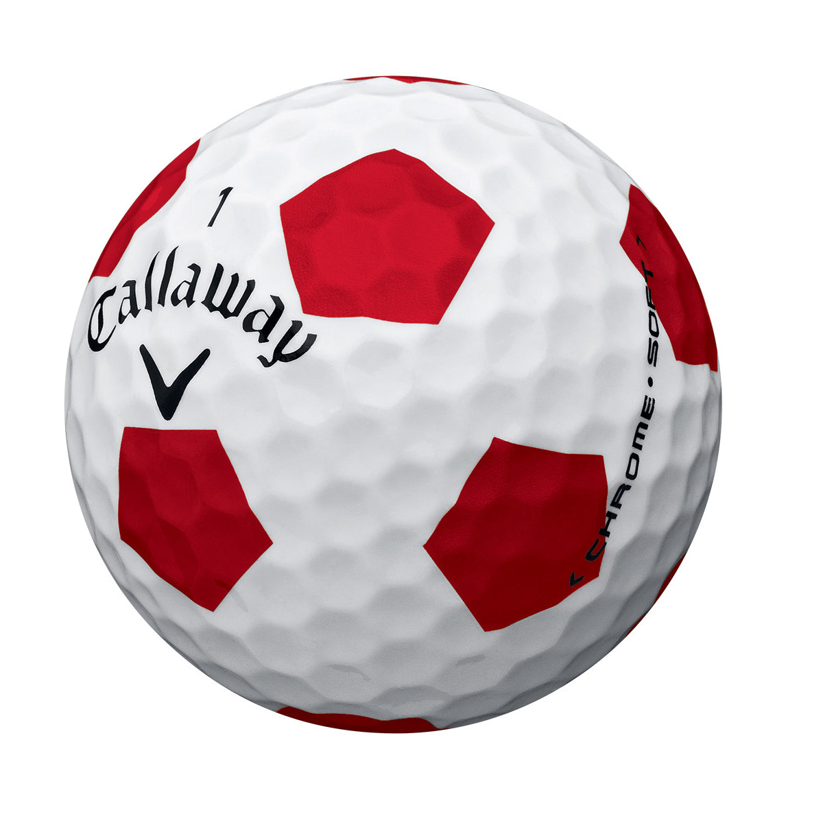 Søbold Callaway Chrome soft truvis. Billig fodbold golfbold. til spillere af alle niveauer